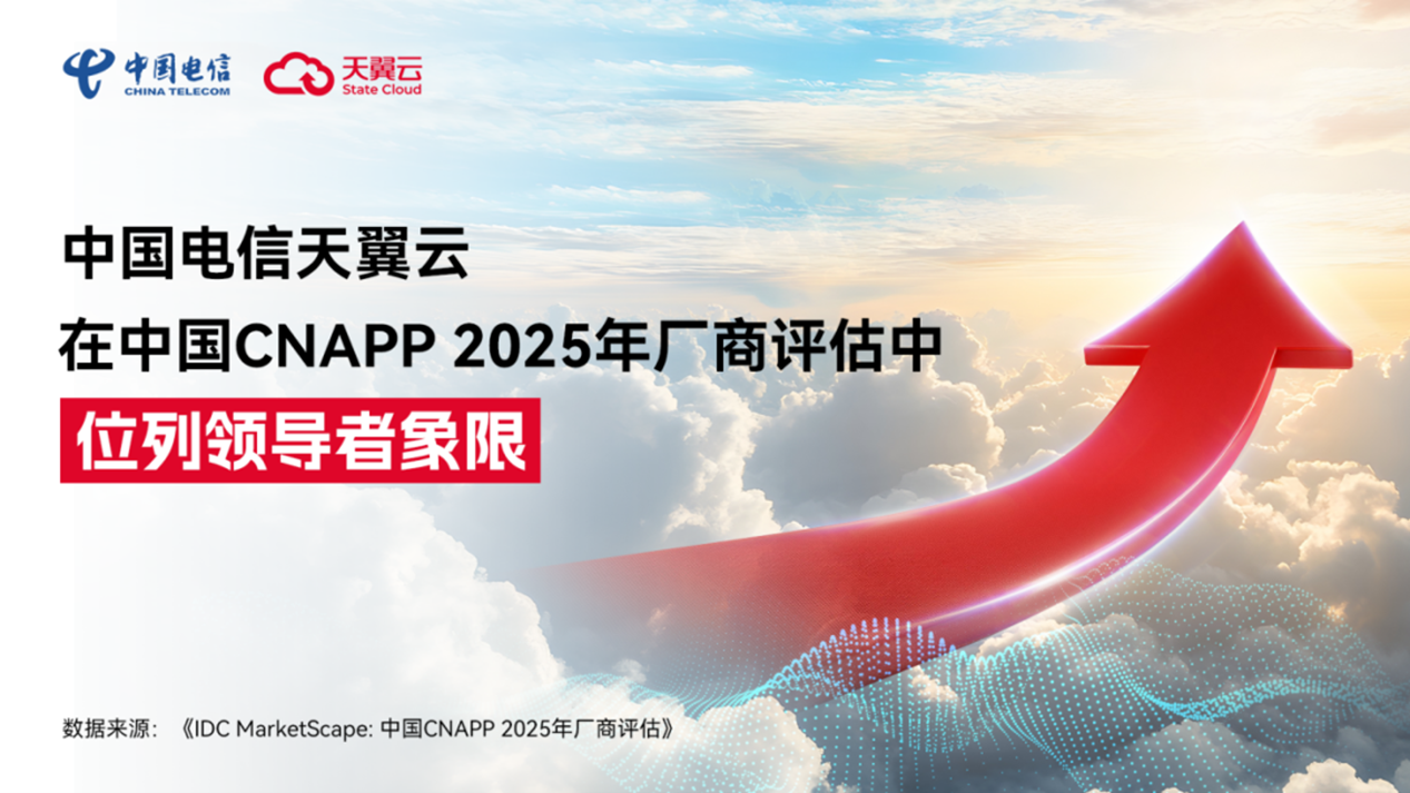 IDC认证中国CNAPP领导者！天翼云彰显云原生安全领域卓越实力
